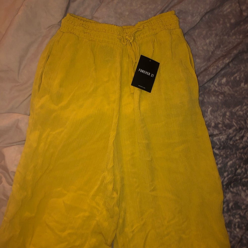 Yellow Beach Pant